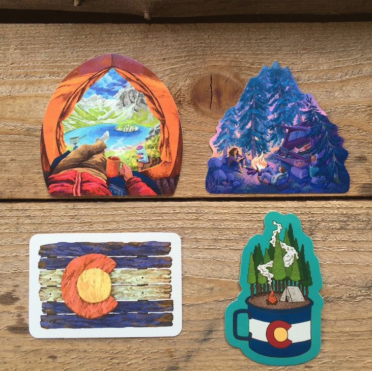 The Best Stocking Stuffer for Outdoor Lovers: Stickers