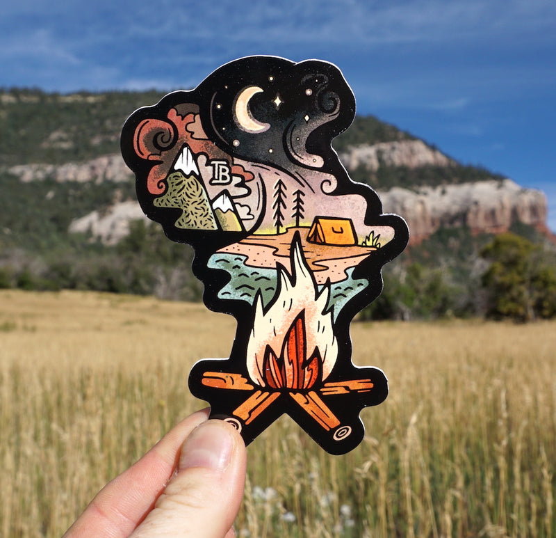 campfire sticker