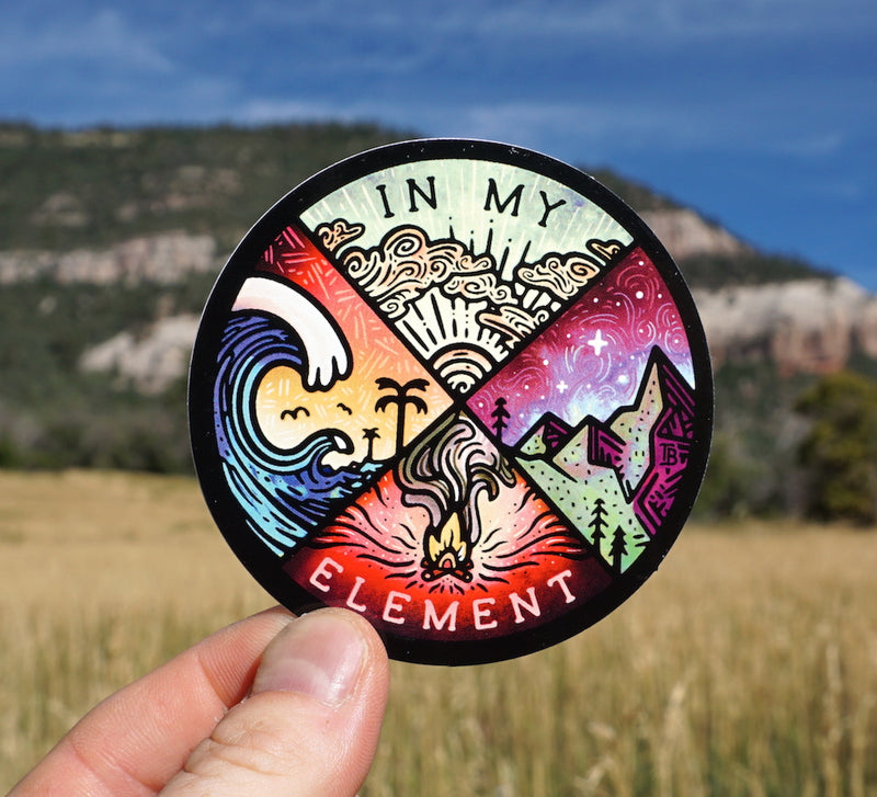 Elements Sticker – Sticker Art