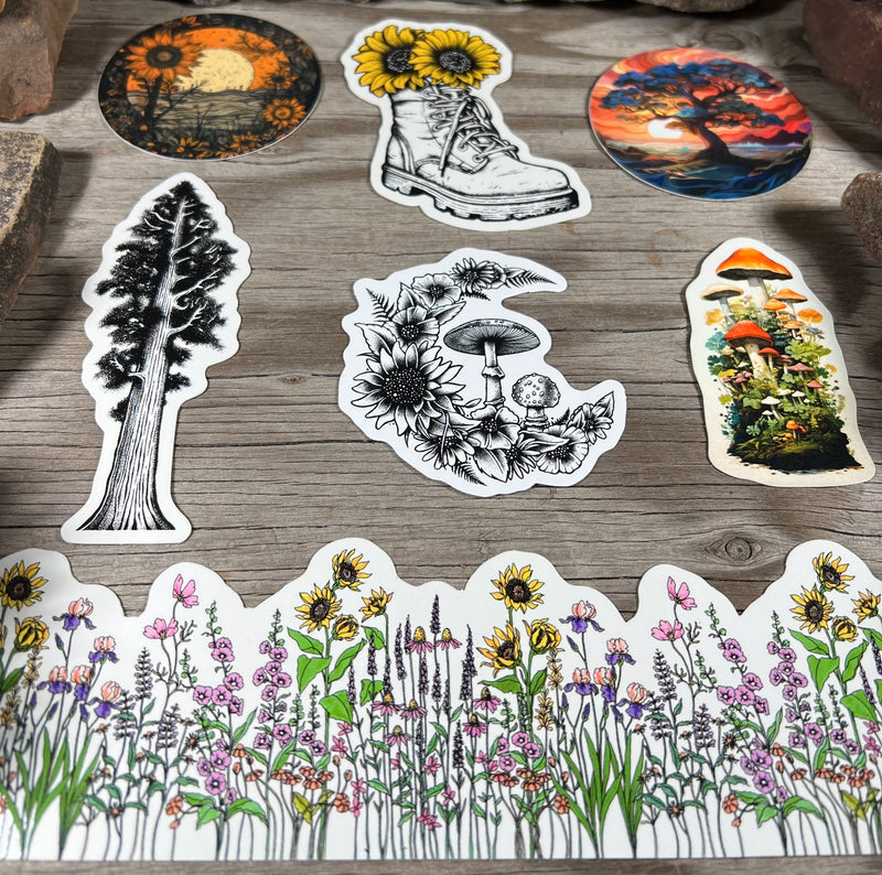 Plant Life Sticker Collection
