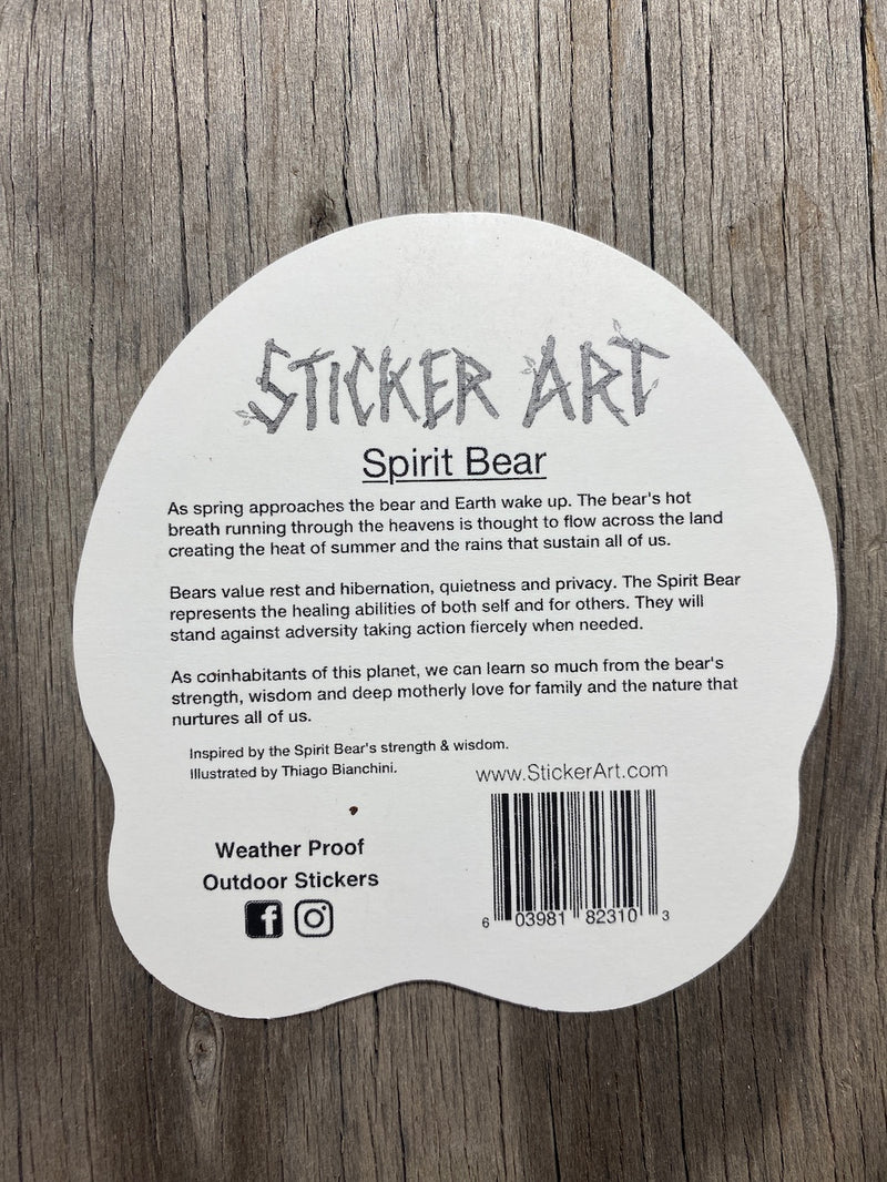 The Bear Paw Sticker
