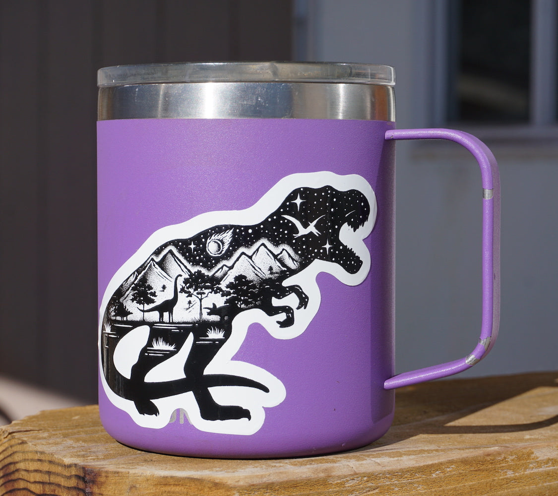 T Rex Ranch Sticker T Rex Sticker – Sticker Art