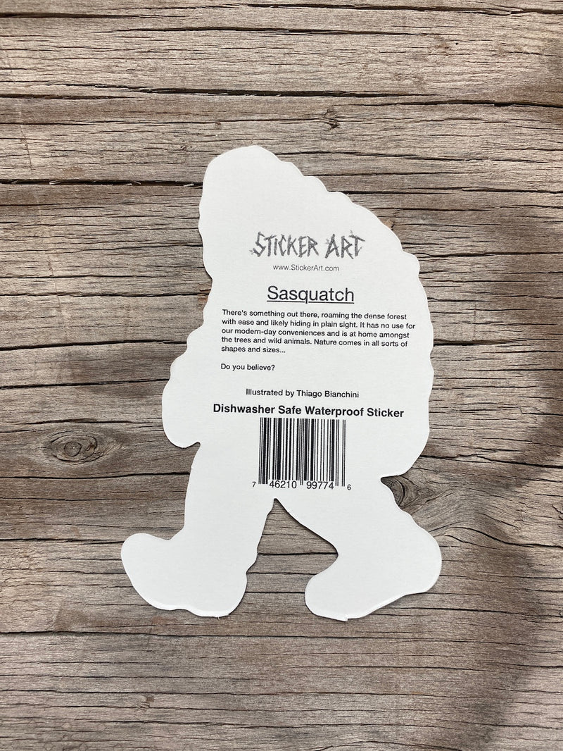 The Sasquatch Sticker