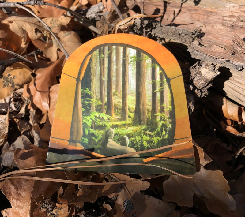 forest camp stickers